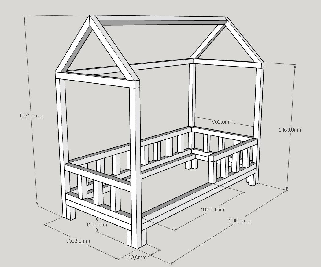 Luxus Hausbett Selber Bauen Bilder